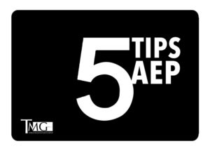 5 Tips for a successful AEP